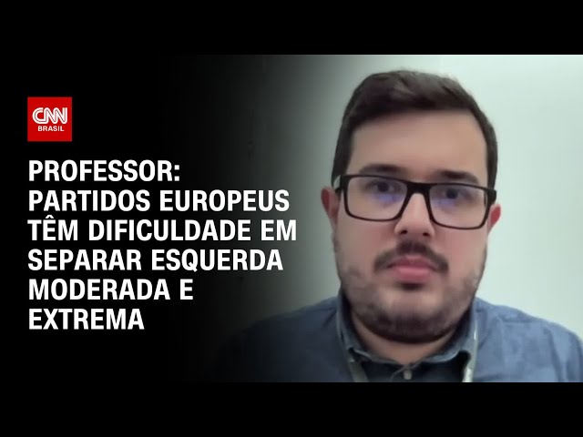 ⁣Professor: Partidos europeus têm dificuldade em separar esquerda moderada e extrema | CNN 360