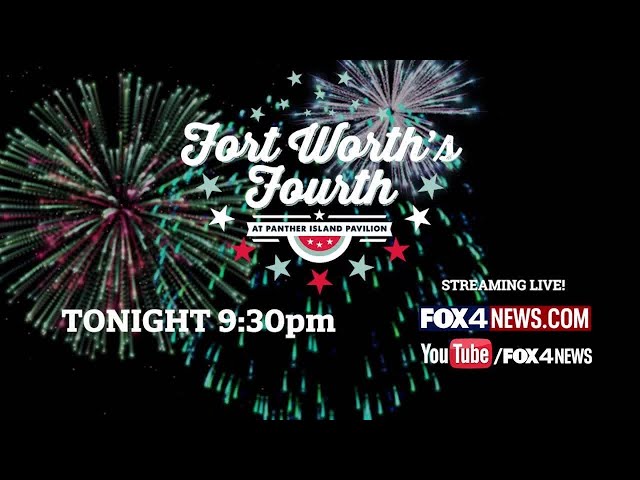 ⁣LIVE: Fort Worth's Fourth Fireworks Show | FOX 4