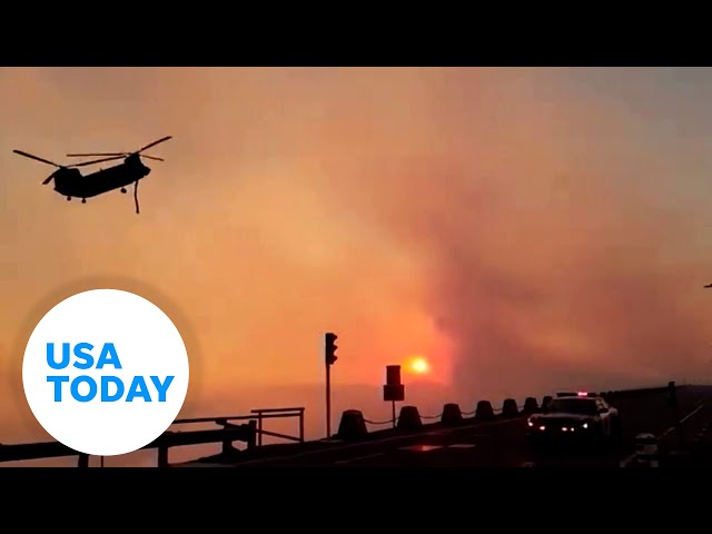 ⁣California Gov. Newsom declares state of emergency for Thompson Fire | USA TODAY
