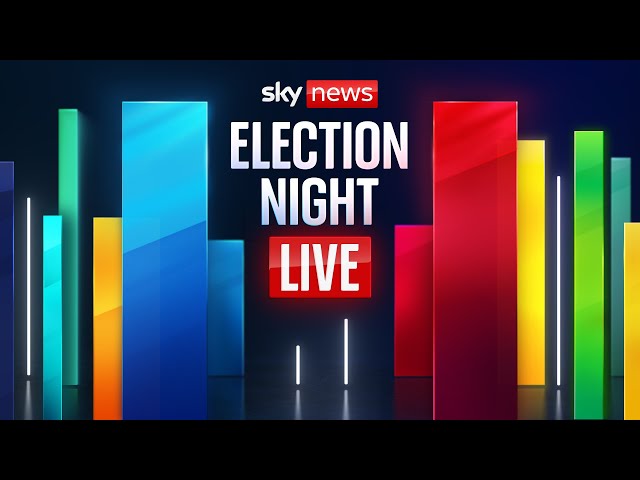 ⁣Watch Election Night Live:  Labour to win a landslide - exit poll