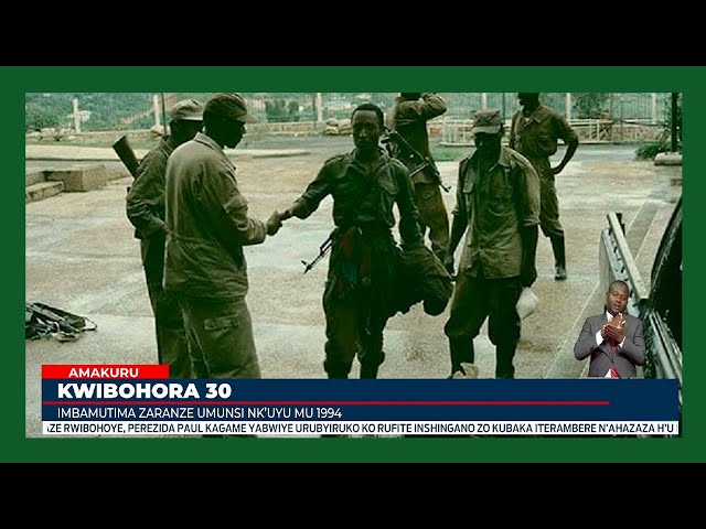 ⁣#Kwibohora30: Imyaka 30 irashize Abanyarwanda babonye agahenge