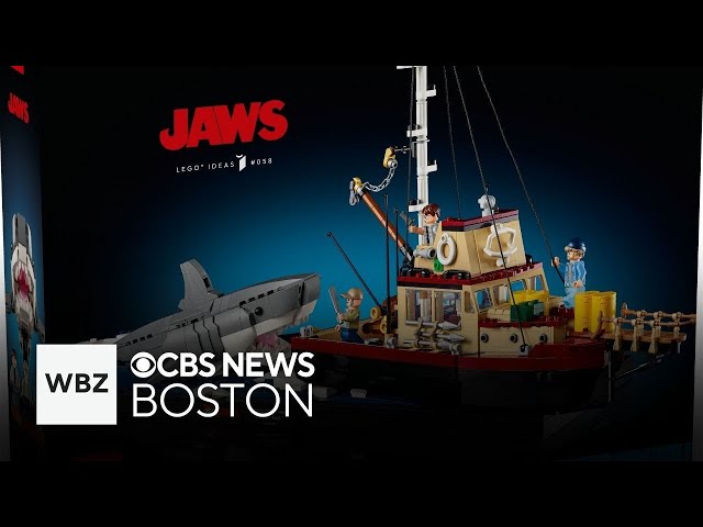 ⁣Lego unveils "Jaws" set designed by fan