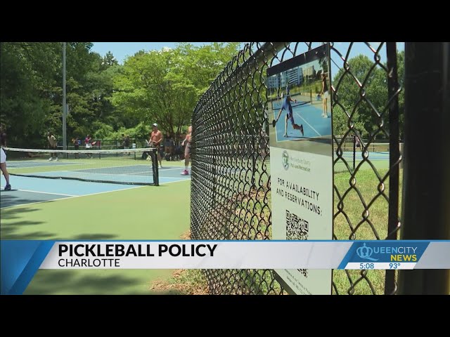 ⁣Reservations no longer required at Mecklenburg pickleball courts