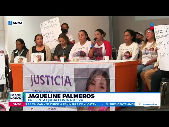 ⁣Jaqueline Palmeros presenta queja contra jueza | Noticias con Crystal Mendivil