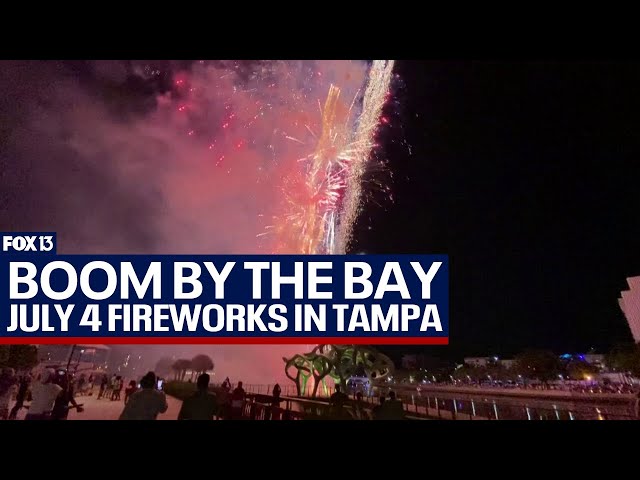 ⁣‘Boom by the Bay’ Fourth of July fireworks celebration in Tampa