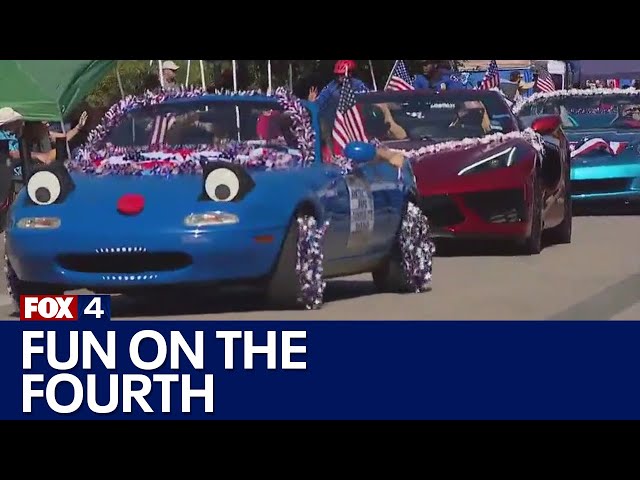 ⁣North Texans hold Fourth of July celebrations