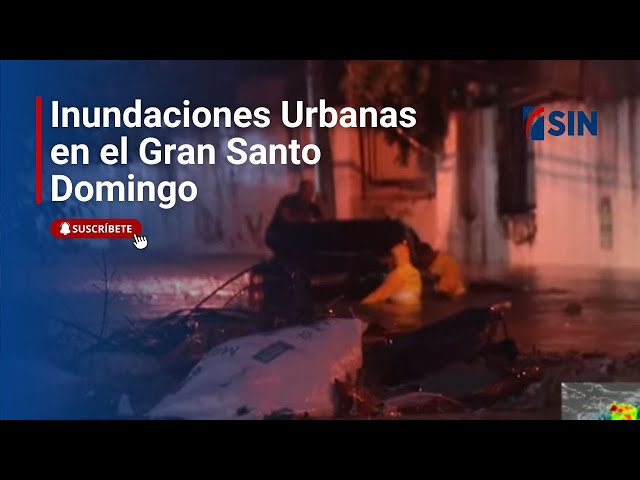 ⁣Inundaciones Urbanas en el Gran Santo Domingo.