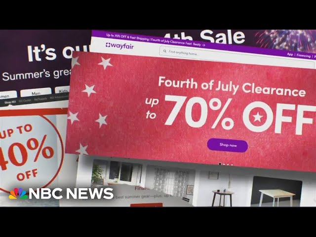 ⁣Retailers try to lure shoppers with July 4 sales
