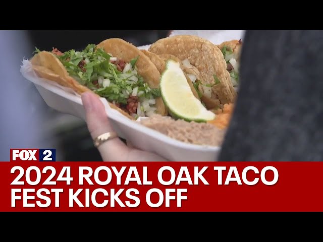 ⁣Royal Oak Taco Fest kicks off all weekend long