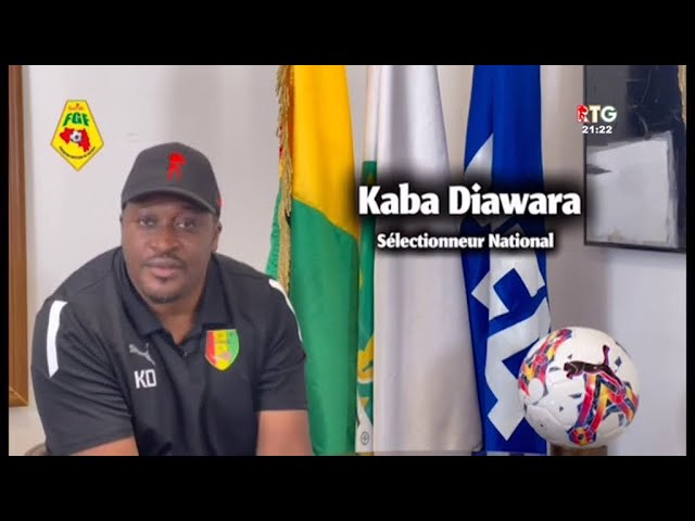 ⁣www.guineesud.com : Jeux Olympiques - U23 Paris : Kaba Diawara Sélectionneur national du Syli