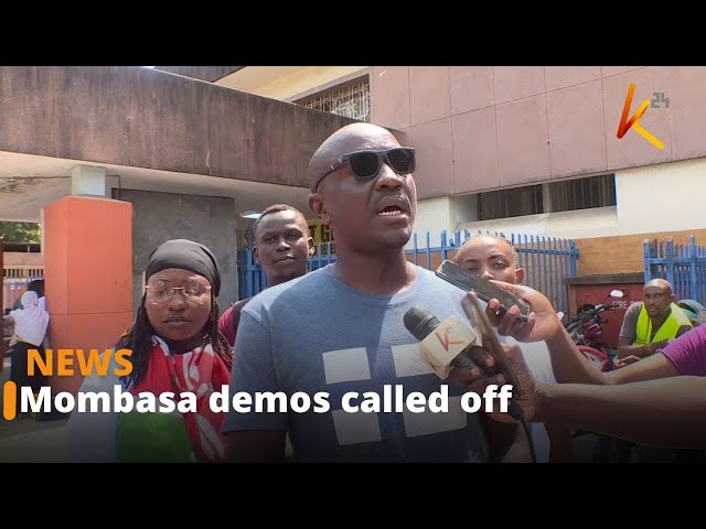 ⁣Youths call of demos, visit injured colleagues in hospitals in Mombasa