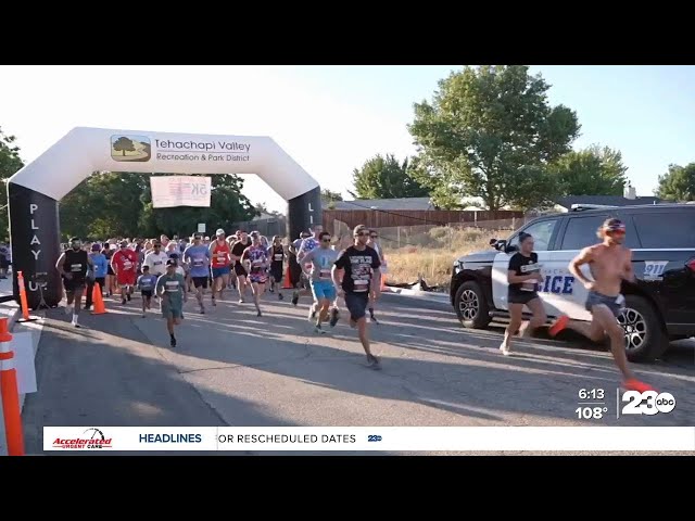 ⁣Tehachapi begins Fourth of July celebrations with 5K and pancake breakfast