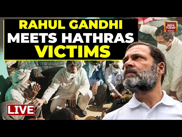 ⁣Rahul Gandhi LIVE News | Rahul Gandhi In Hathras LIVE | Hathras Horror LIVE | India Today LIVE
