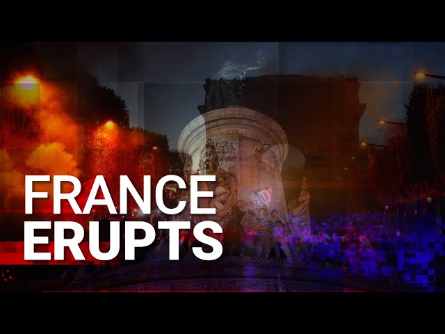 ⁣FRANCE ERUPTS: Left threaten democracy amid Marine Le Pen's election victory