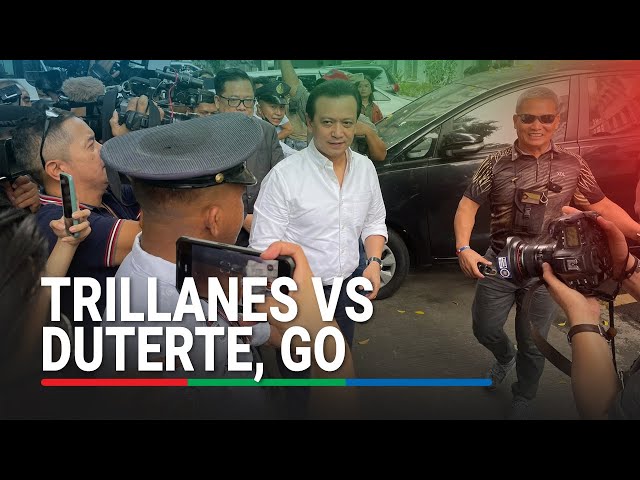 ⁣Rodrigo Duterte, Go face plunder, graft complaints | ABS-CBN News