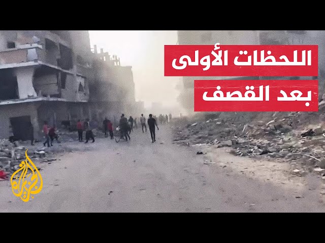 ⁣شهيدان ومصابون بقصف مسيرة إسرائيلية على منطقة الشيح ناصر بخان يونس