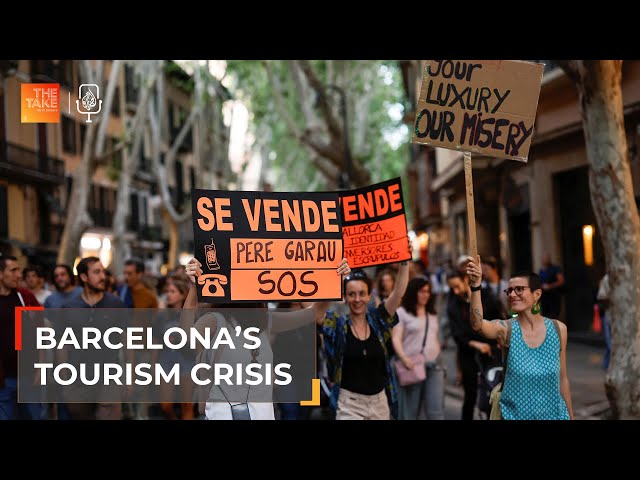 ⁣Why is tourism a problem in Barcelona? | The Take