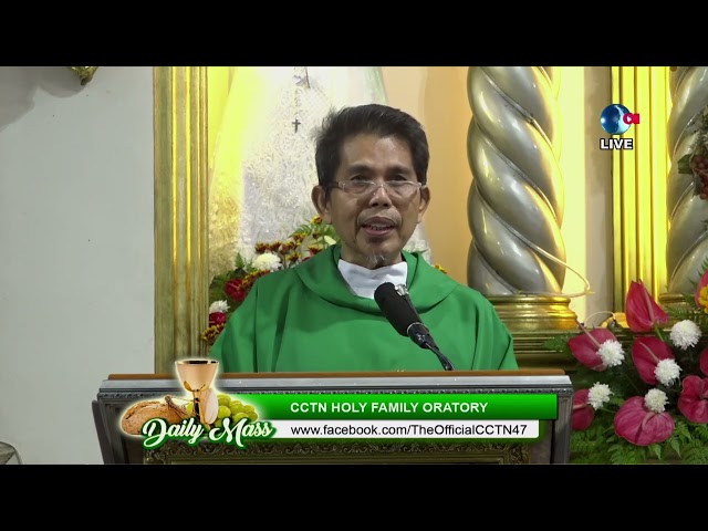 ⁣05 JULY  2024  -  HOMILY by Rev.  Fr.  Jose Adonis Aquino
