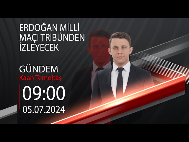 ⁣ #CANLI | Kaan Temeltaş ile Gündem | 5 Temmuz 2024 | HABER #CNNTÜRK