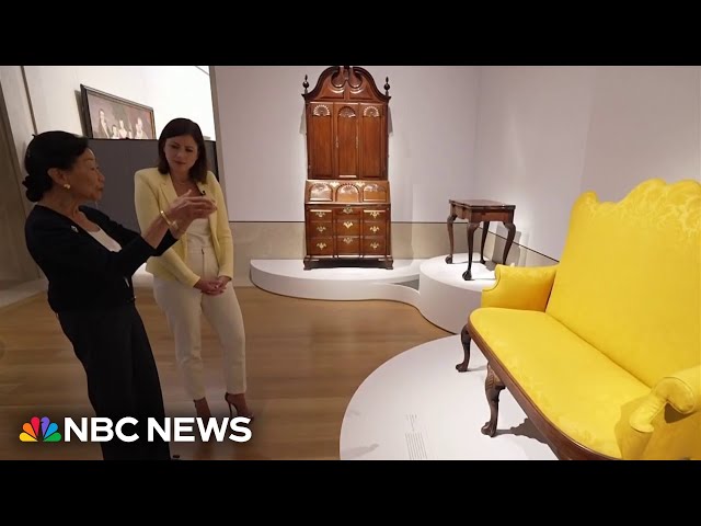 ⁣Wall Street trailblazer believes art and furniture can bring us together