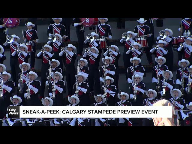 ⁣Sneak-a-Peek: Calgary Stampede preview event