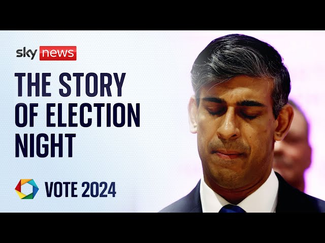 ⁣How Sunak's election night nightmare unfolded