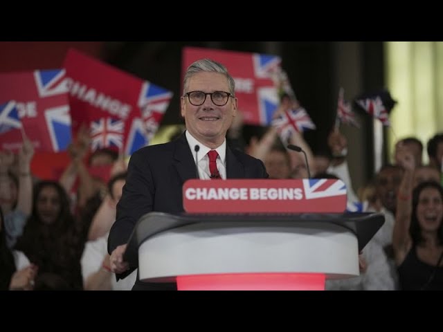 ⁣Erdrutsch in Großbritannien: Labour gewinnt Unterhauswahl