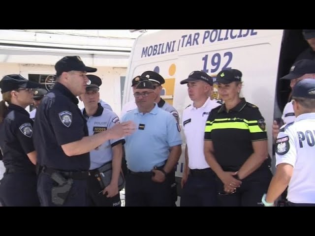⁣Agentes de ocho países formarán parte de la Policía turística de Croacia este verano