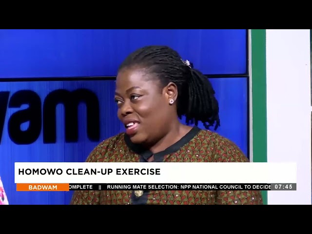 ⁣Homowo clean up exercise- Badwam Afisem on Adom TV