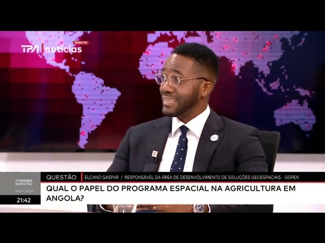 ⁣A Grande Questão - Qual é o papel do programa espacial na agricultura em Angola? 04.07.2024