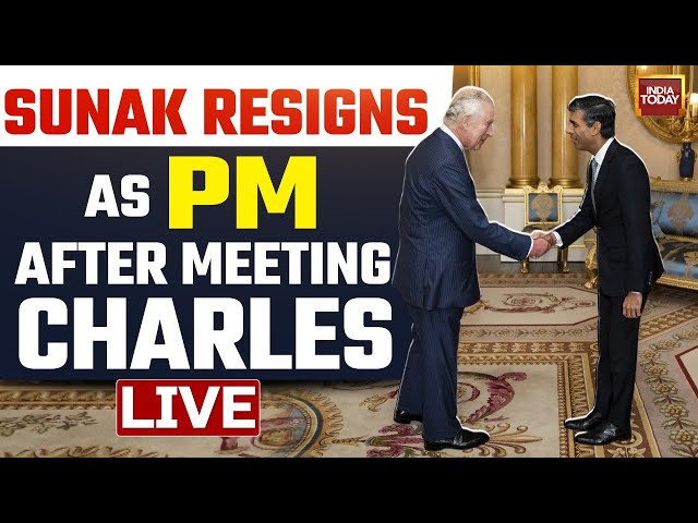 ⁣LIVE: Rishi Sunak To Give Speech At 10 Downing Street After Submitting Resignation to King Charles