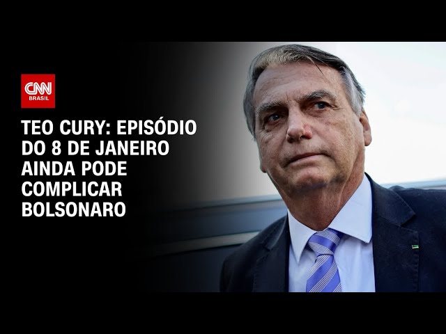 ⁣Teo Cury: Episódio do 8 de Janeiro ainda pode complicar Bolsonaro | CNN NOVO DIA