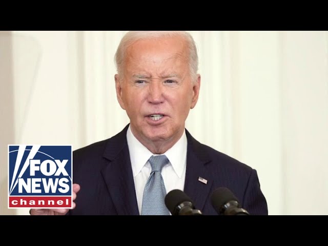 ⁣Democratic ‘mass exodus’ could convince Biden to quit race