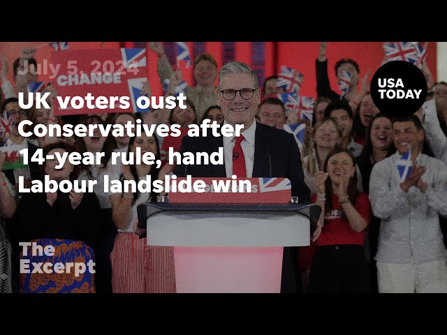 ⁣UK voters oust Conservatives after 14-year rule, hand Starmer-led Labour landslide win | The Excerpt