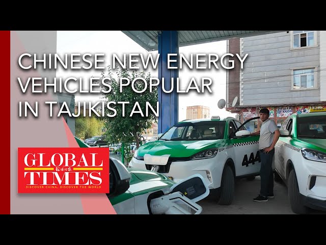 ⁣Chinese new energy vehicles popular in Dushanbe, Tajikistan