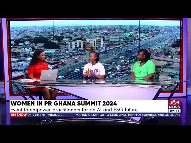 ⁣Women In PR Ghana Summit 2024: Empowering Practitioners for an AI and ESG Future