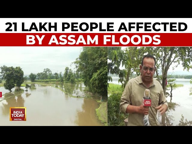 ⁣Assam Floods: Houses Submerged, People Left Homeless | India Today's Exclusive Ground Report