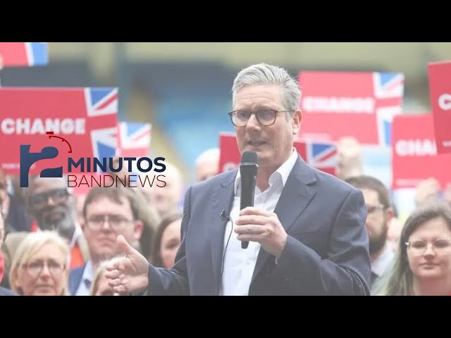 ⁣BandNews em 2 Minutos (05/07/24 - Manhã) Partido Trabalhista vence eleições no Reino Unido