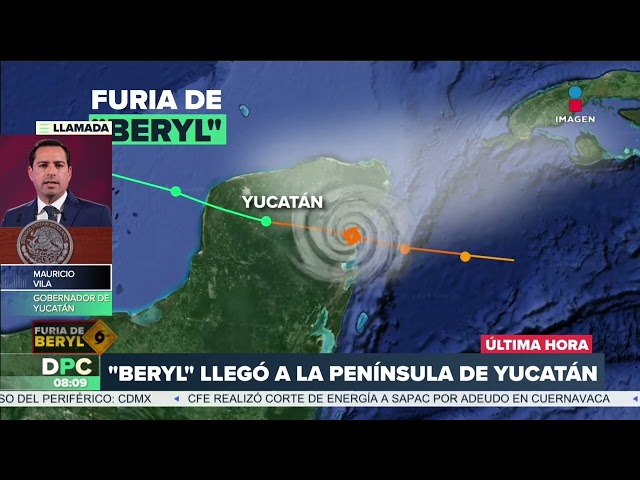 ⁣“Estamos en alerta roja”: Mauricio Vila sobre llegada de Beryl a Yucatán | DPC con Nacho Lozano