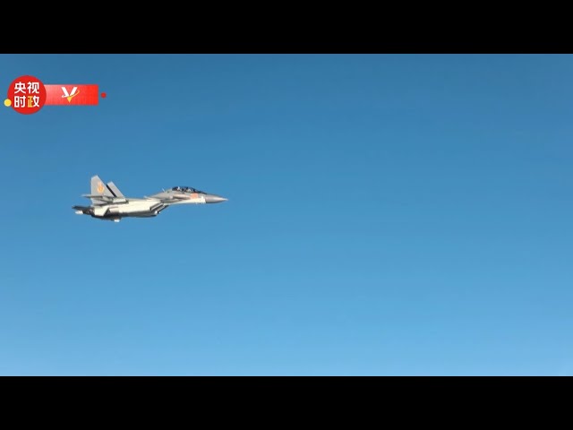 ⁣طائرات مقاتلة كازاخستانية ترافق الطائرة الخاصة بالرئيس الصيني شي جين بينغ لدى مغادرة كازاخستان