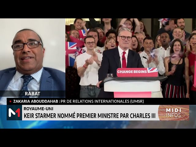 ⁣Keir Starmer nommé premier ministre par Charles III. Analyse Zakaria Abouddahab