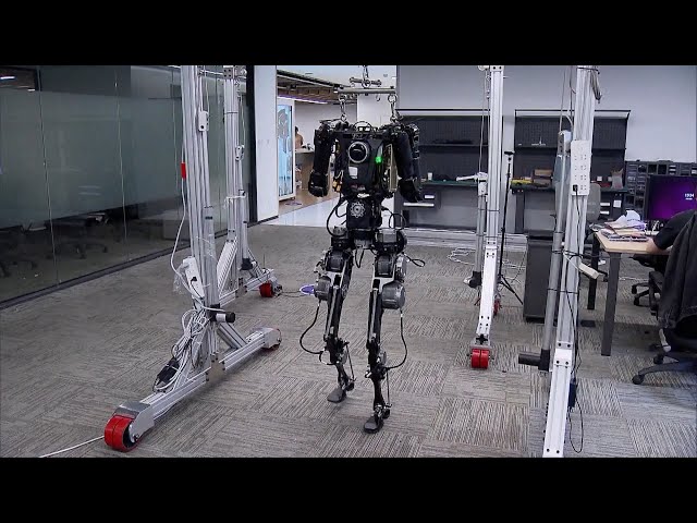 ⁣Life size humanoid robot Qinglong shows off at WAIC 2024