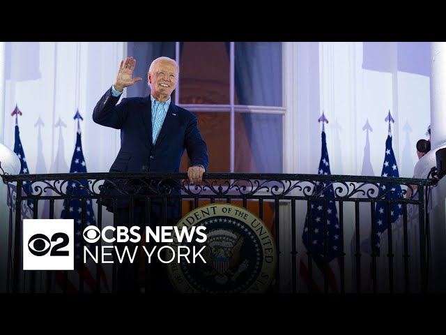 ⁣Biden celebrates 4th of July amid calls to step aside