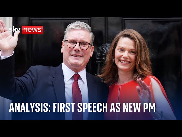 ⁣Beth Rigby analysis: Starmer's new era about bringing people together