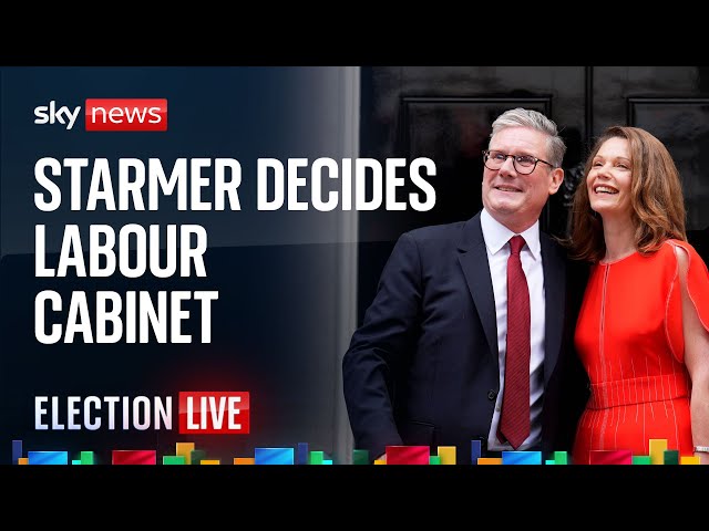 ⁣Watch live: Outside Downing Street as Starmer decides his Labour cabinet