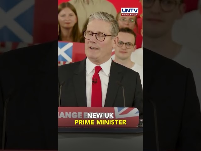 ⁣Labour Party’s Keir Starmer wins in UK polls