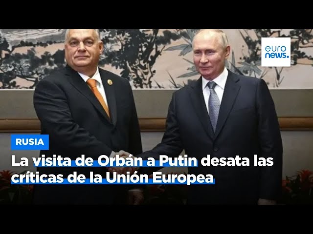⁣Orbán en "misión de paz" se entrevista con Putin tras su reunión con Zelenski