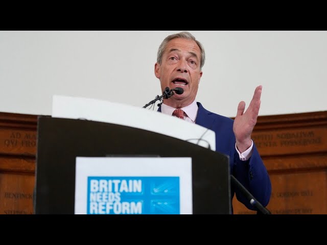 ⁣Nigel Farage wants to be ‘the next leader’ of the UK