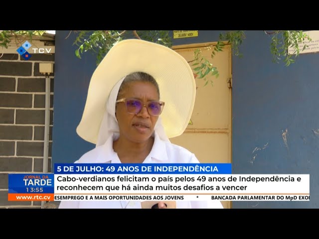 ⁣Cabo-verdianos felicitam o país pelos 49 anos de Independência