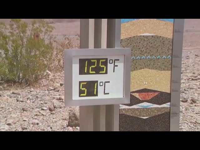 ⁣Death Valley could break world heat record
